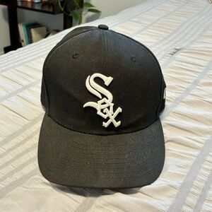 Chicago White Sox New Era MLB Black Men’s fitted Size 7 1/4